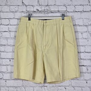 Polo Golf By Ralph Lauren‎ Men's Sz 32 Yellow Chino  Shorts